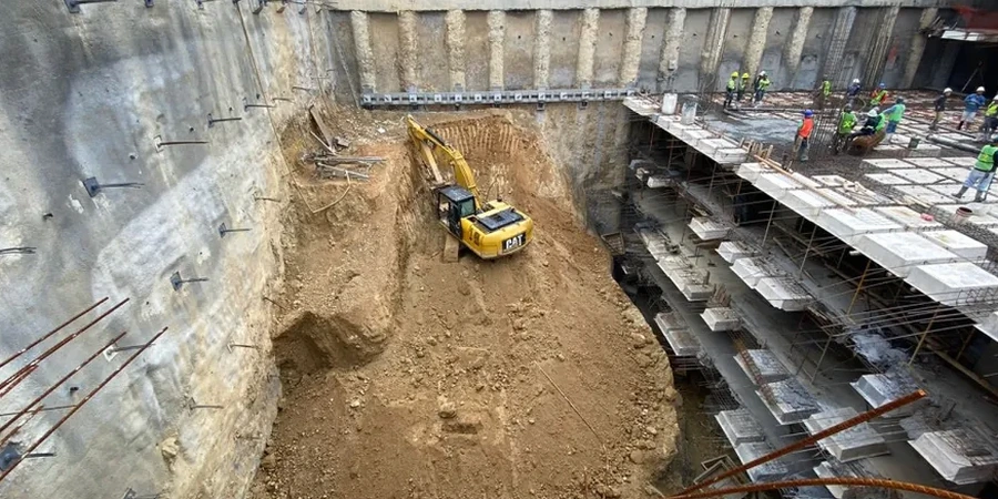 Geotechnical Design of Deep Excavations in Cleveland